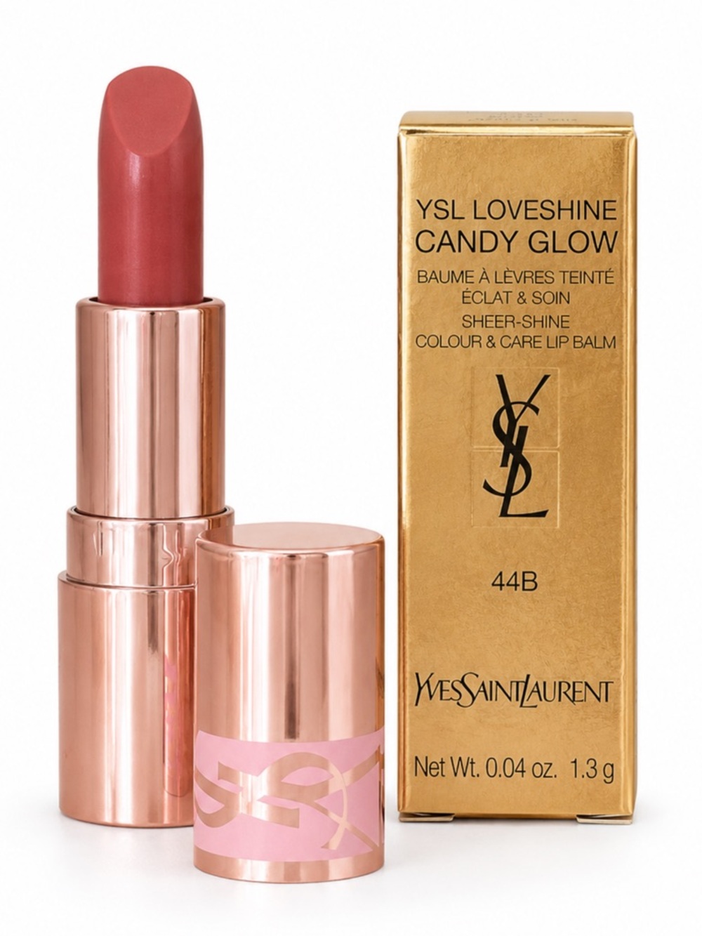 YSL Loveshine Candy Glow Lip Balm - 44B Nude Lavalliere